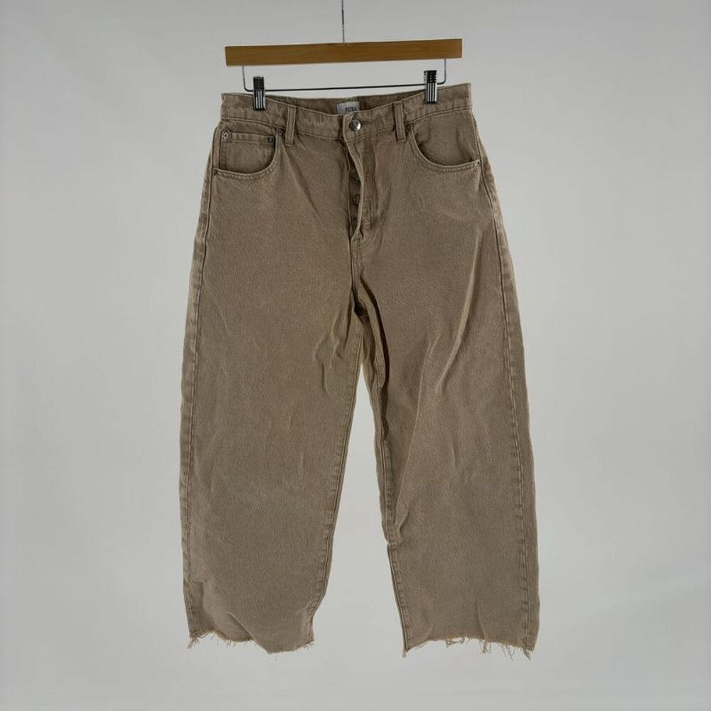 PISTOLA High Rise Bowed Wide Leg Jean